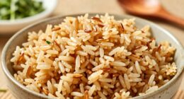 perfectly cooked brown rice