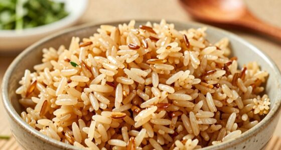 perfectly cooked brown rice