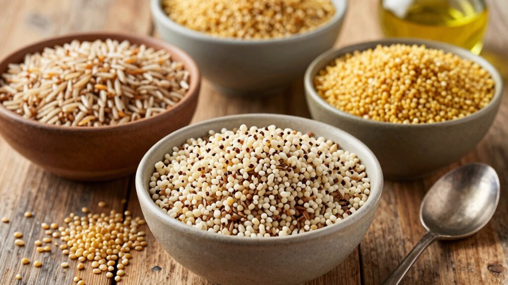 perfectly cooked whole grains