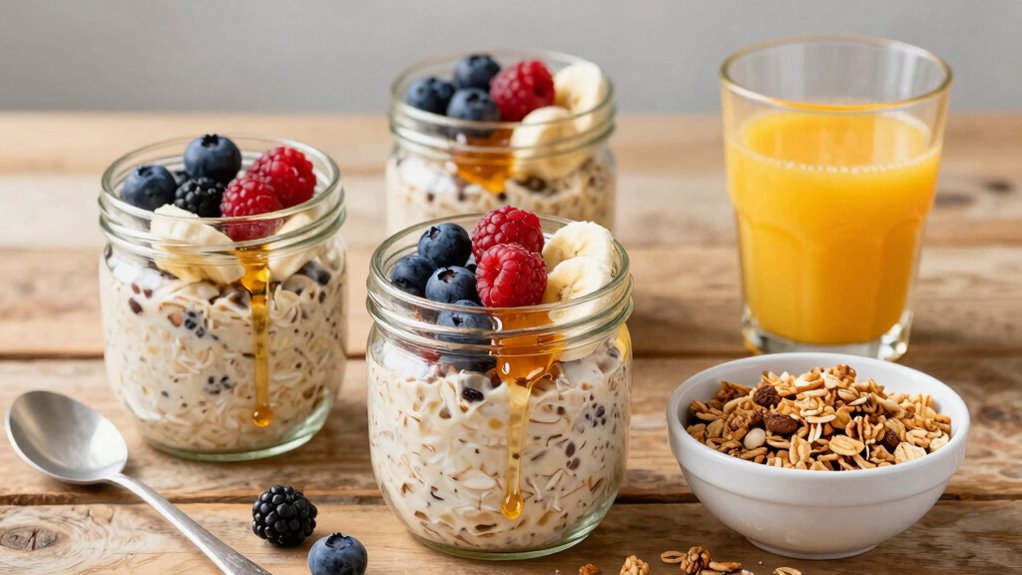 prepping breakfasts saves time