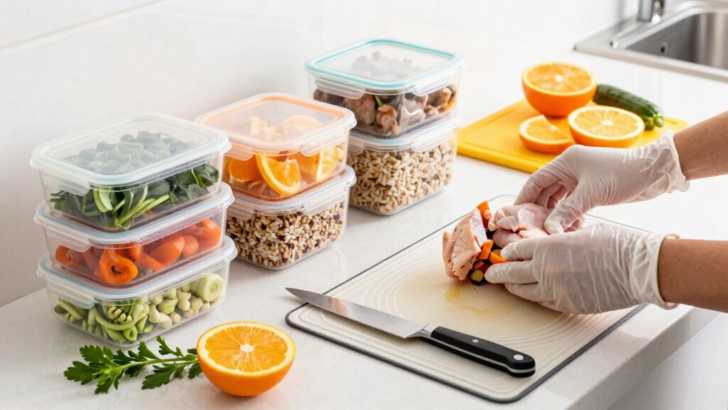 prevent cross contamination through hygiene