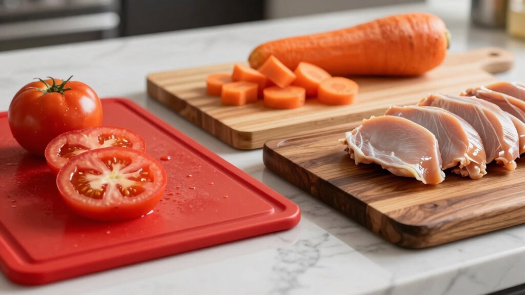 proper cutting board selection