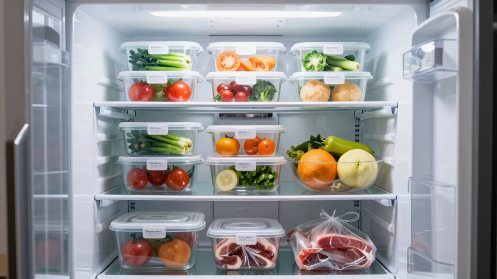 proper fridge organization and temperature