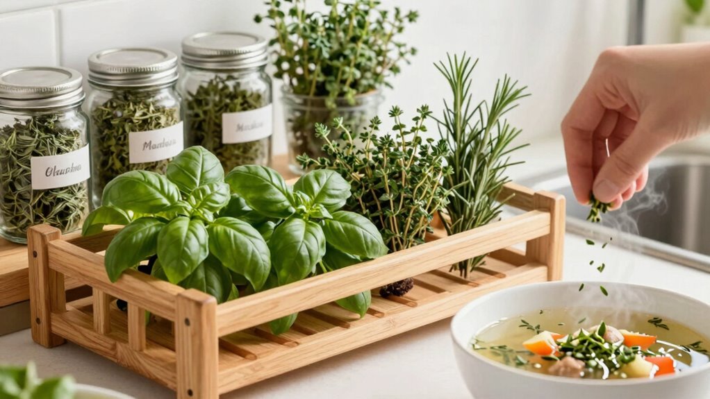 proper herb storage and prep