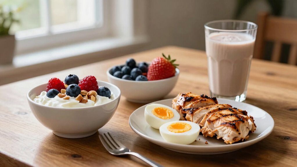 proper protein timing practices