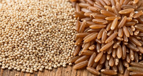 quinoa vs brown rice