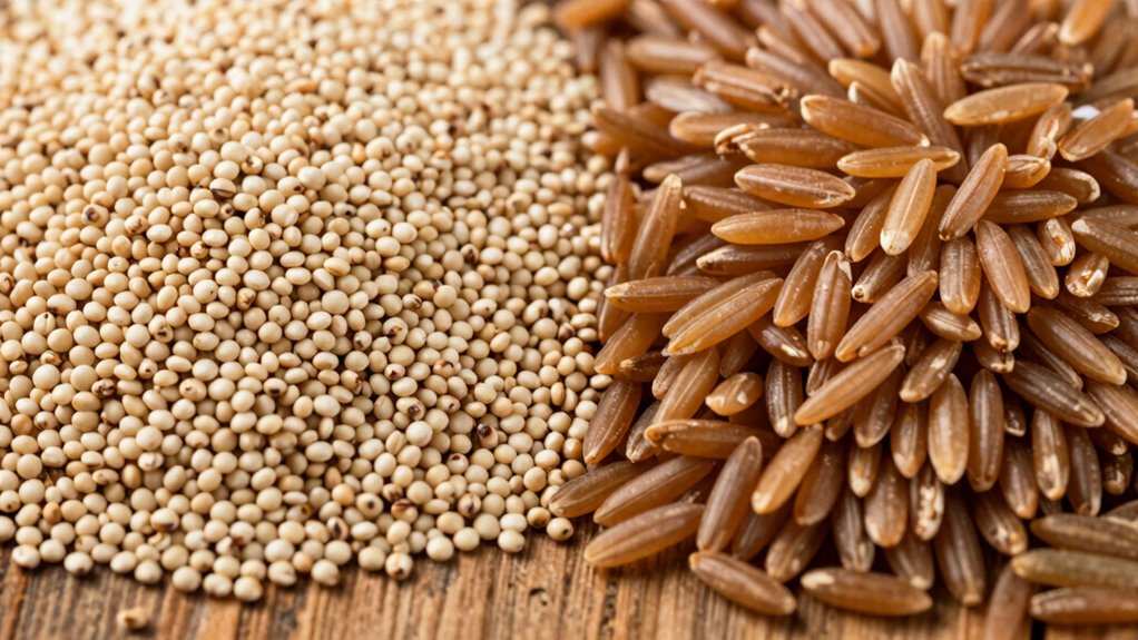 quinoa vs brown rice