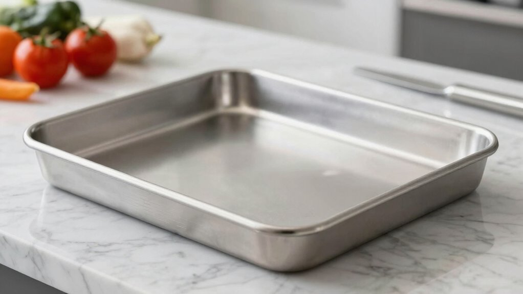 sheet pan size and material