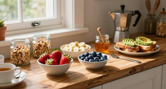 simple breakfast bar ideas