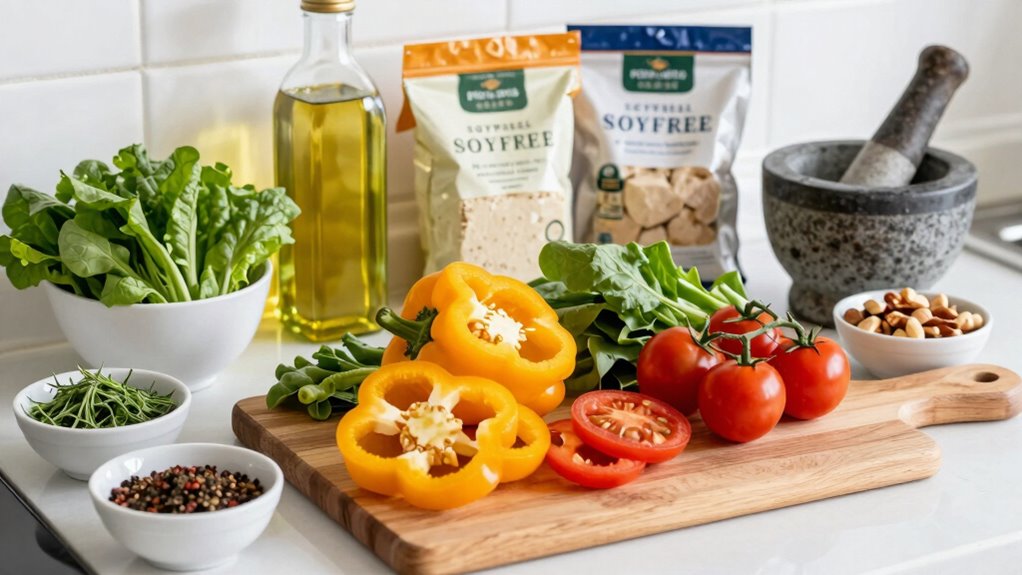 soy free cooking ingredient substitutions