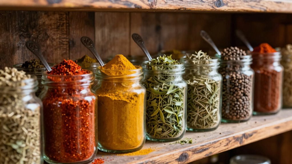 store spices properly long lasting