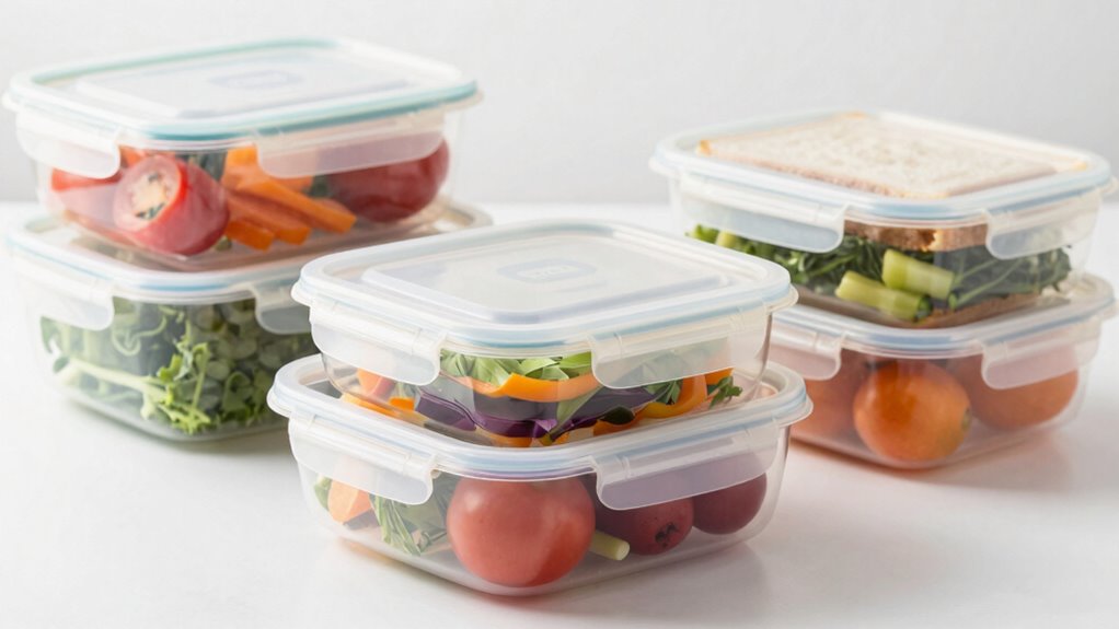 use food safe durable containers
