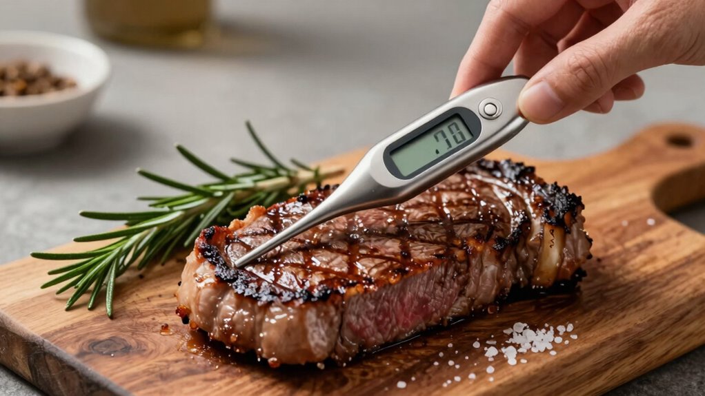 use thermometer for safety