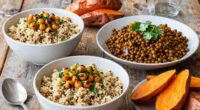 vegetarian high protein recipes