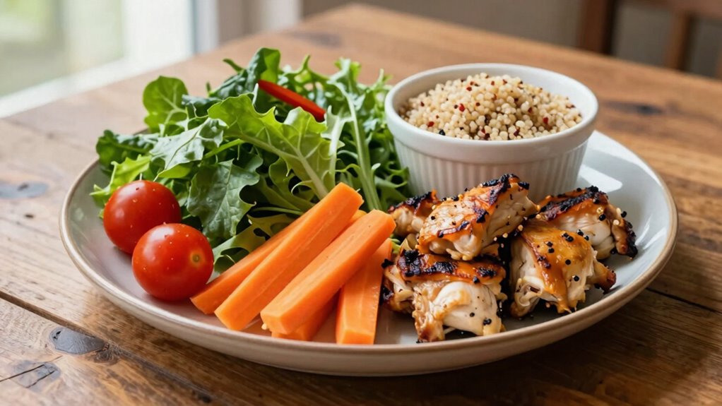 visualize balanced plate portions