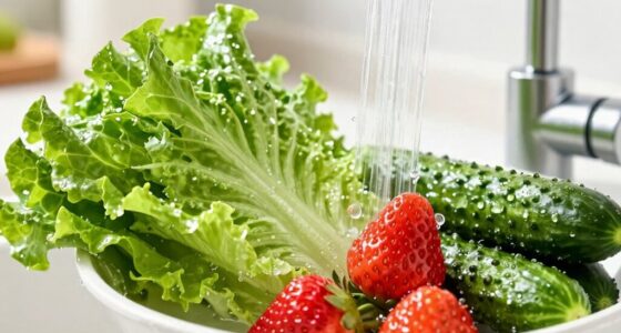 wash produce thoroughly