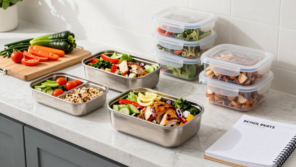 weekend meal prep simplifies mornings