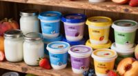 yogurt varieties and selection