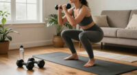The Two Simple Tricks A Trainer Uses To Ensure Her Home Dumbbell Workouts Stay Effective