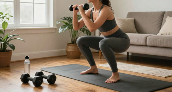 The Two Simple Tricks A Trainer Uses To Ensure Her Home Dumbbell Workouts Stay Effective